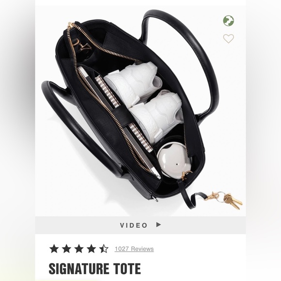 Dagne Dover Signature Legend Tote Black Onyx - Picture 3 of 8